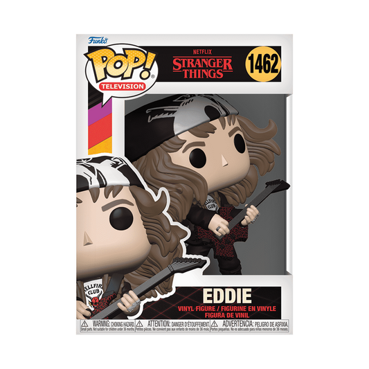 FUNKO POP! TELEVISION: Stranger Things S4 - Hunter Eddie With Guitar