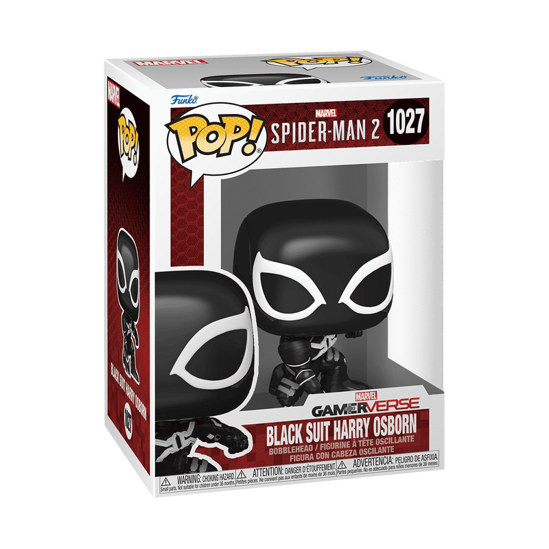 Funko Pop! Marvel - Spider-Man 2 Video Game Black Suit Harry Osborn