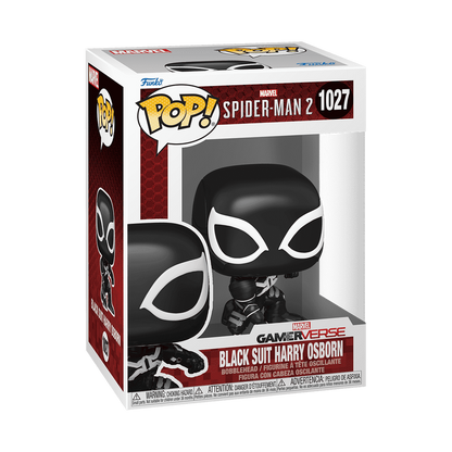 Funko Pop! Marvel - Spider-Man 2 Video Game Black Suit Harry Osborn