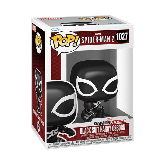 Funko Pop! Marvel - Spider-Man 2 Video Game Black Suit Harry Osborn