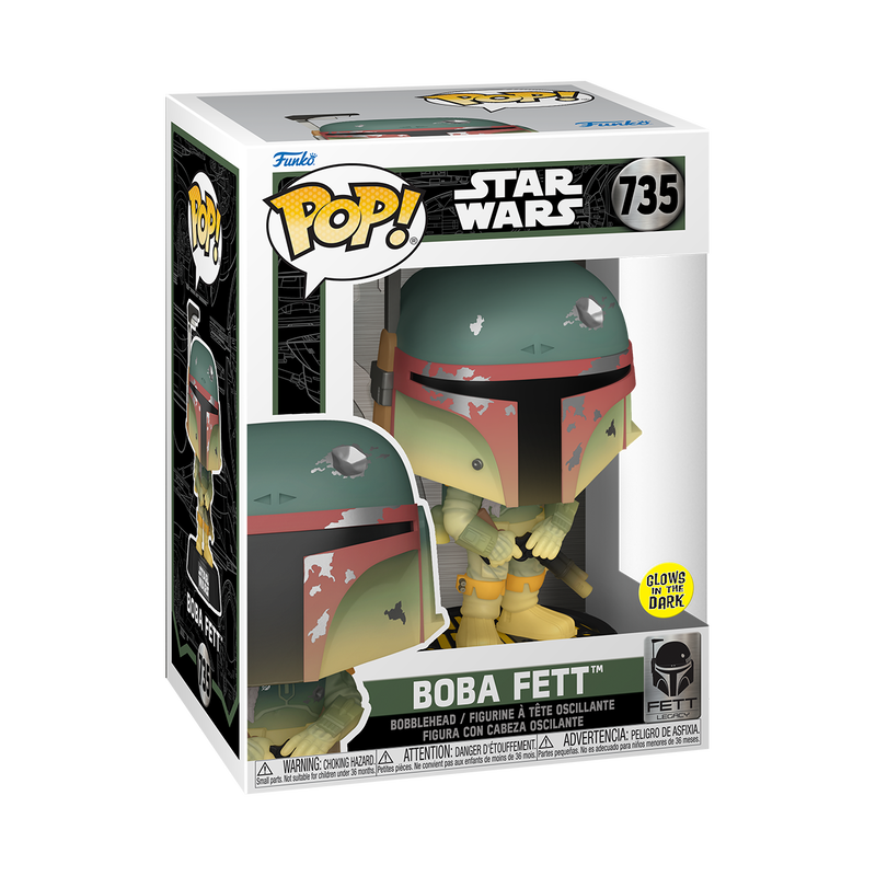 Funko Pop! Star Wars - Fett Legacy Boba Fett Glow