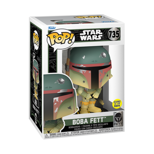 Funko Pop! Star Wars - Fett Legacy Boba Fett Glow