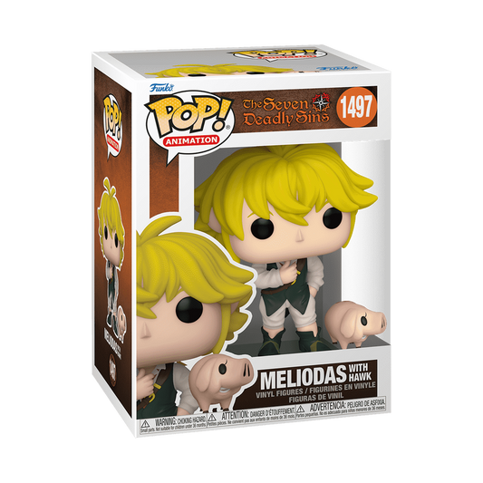 Funko Pop! Seven Deadly Sins - Meliodas With Hawk