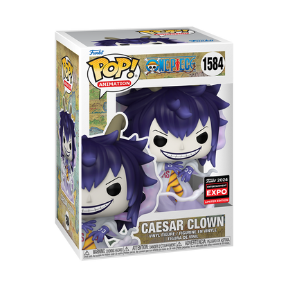 Funko Pop!  One Piece - Caesar Clown (Entertainment Expo)