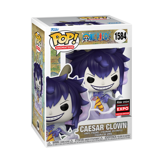 Funko Pop!  One Piece - Caesar Clown (Entertainment Expo)