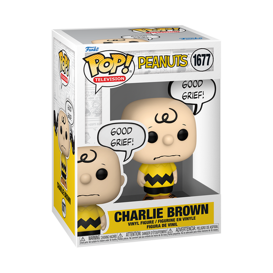 Funko Pop! Peanuts - Charlie Brown “Good grief!”