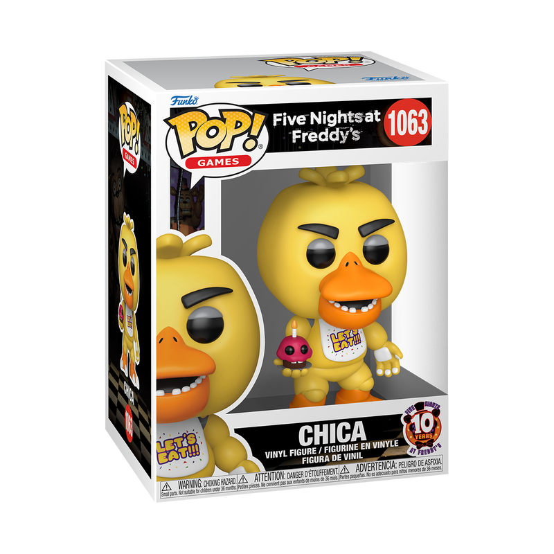 Funko Pop! Five Nights at Freddys 10th Anniversary - Chica