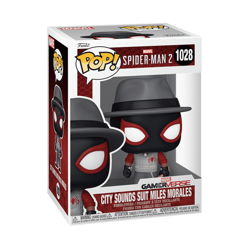 Funko Pop! Marvel - Spider-Man 2 Video Game City Sounds Suit Miles Morales