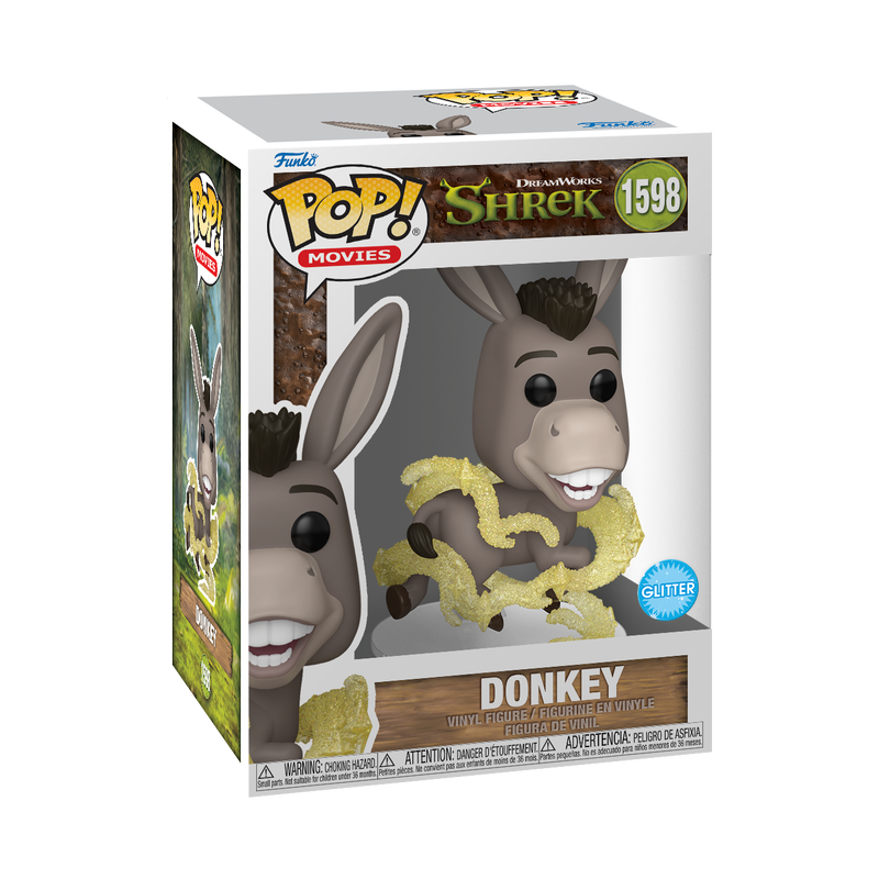 Funko Pop! Shrek DreamWorks 30th Anniversary - Donkey Glitter