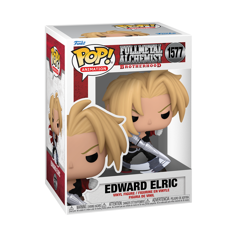 Funko Pop! Fullmetal Alchemist Brotherhood Edward Elric with Blade