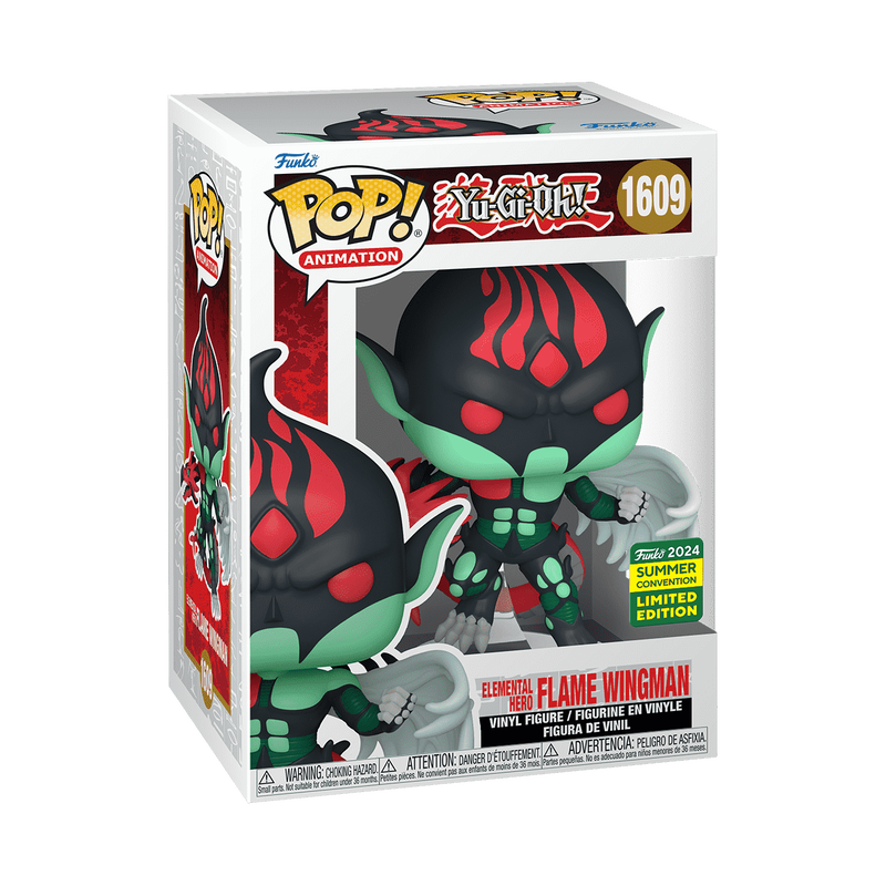 Funko Pop! Yu-Gi-Oh - Elemental Hero Flame Wingman (SDCC)