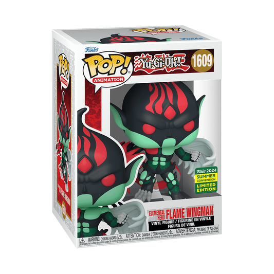 Funko Pop! Yu-Gi-Oh - Elemental Hero Flame Wingman (SDCC)