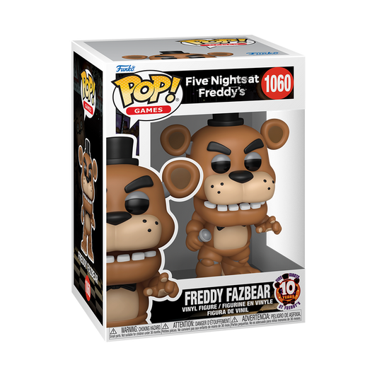 Funko Pop! Five Nights at Freddys 10th Anniversary - Freddy Fazbear