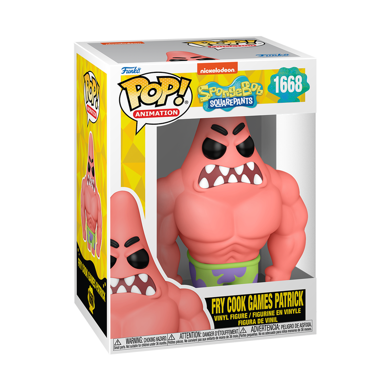 Funko Pop! SpongeBob SquarePants 25th Anniversary - Fry Cook Games Patrick