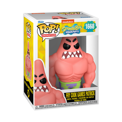 Funko Pop! SpongeBob SquarePants 25th Anniversary - Fry Cook Games Patrick