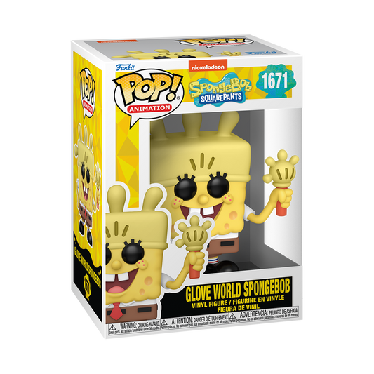 Funko Pop! SpongeBob SquarePants 25th Anniversary - Glove World SpongeBob