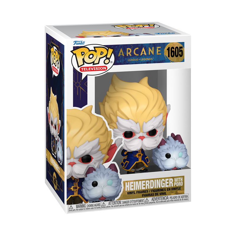 Funko Pop!  Arcane League of Legends - Heimerdinger with Poro