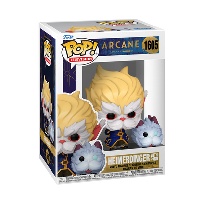 Funko Pop!  Arcane League of Legends - Heimerdinger with Poro