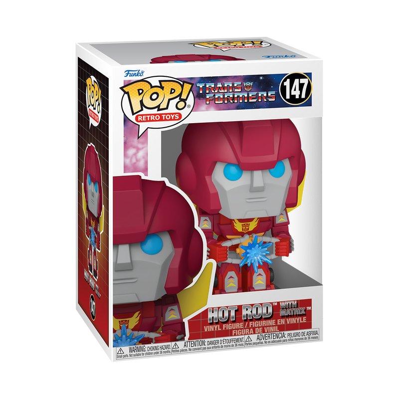 Funko Pop! Transformers - Hot Rod with Matrix