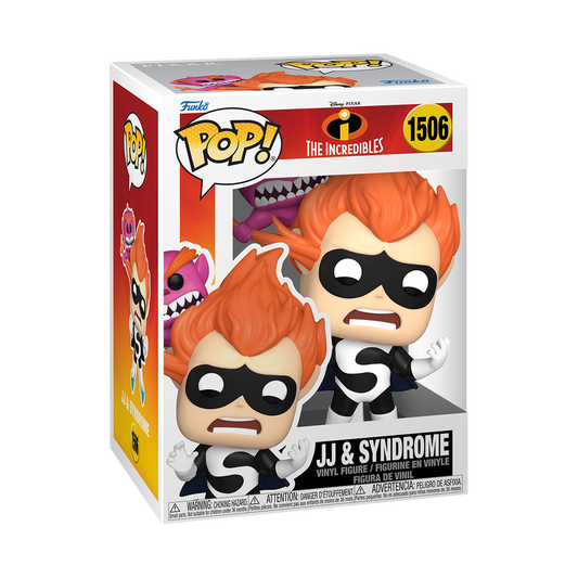 Funko Pop! Disney - Incredibles 20th Anniversary -  JJ and Syndrome