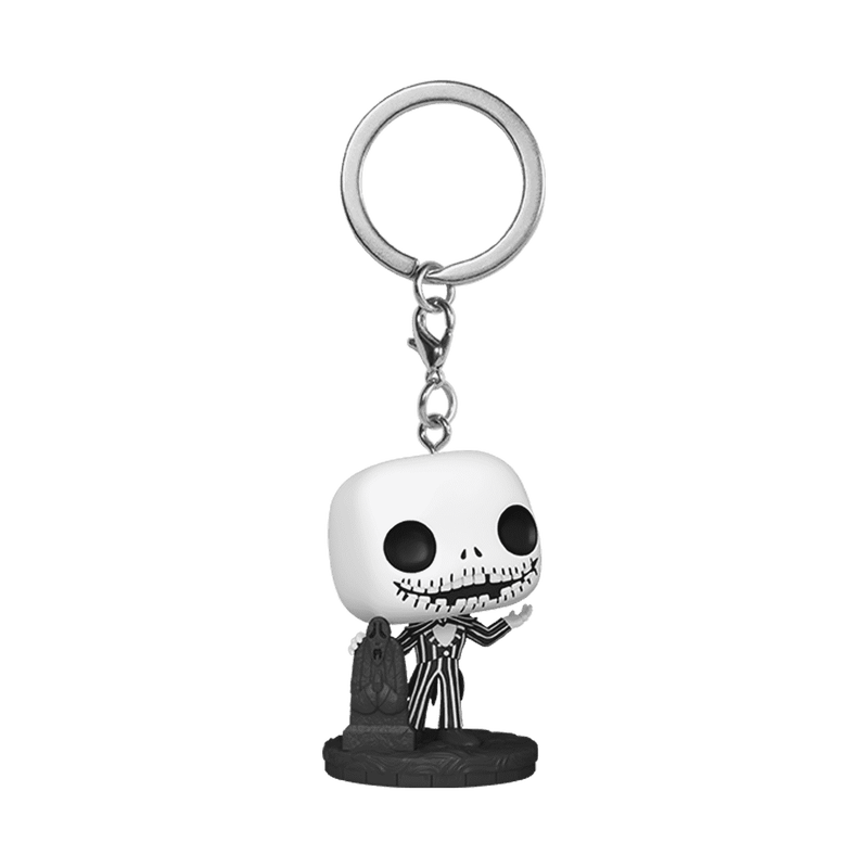 Funko Pop! Keychain The Nightmare Before Christmas Jack In Graveyard