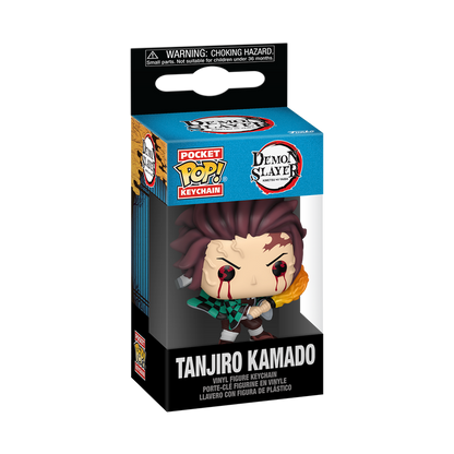 Funko Pop! Keychain: Demon Slayer -  Tanjiro Kamado Sun Breathing