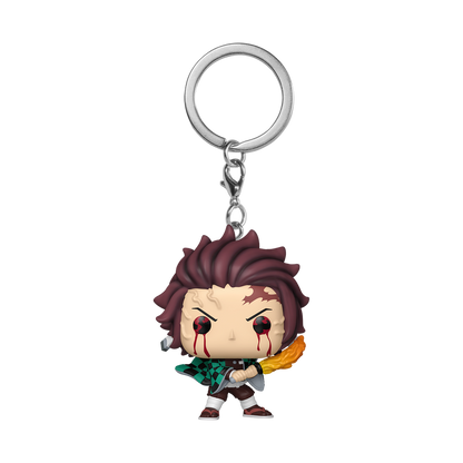 Funko Pop! Keychain: Demon Slayer -  Tanjiro Kamado Sun Breathing