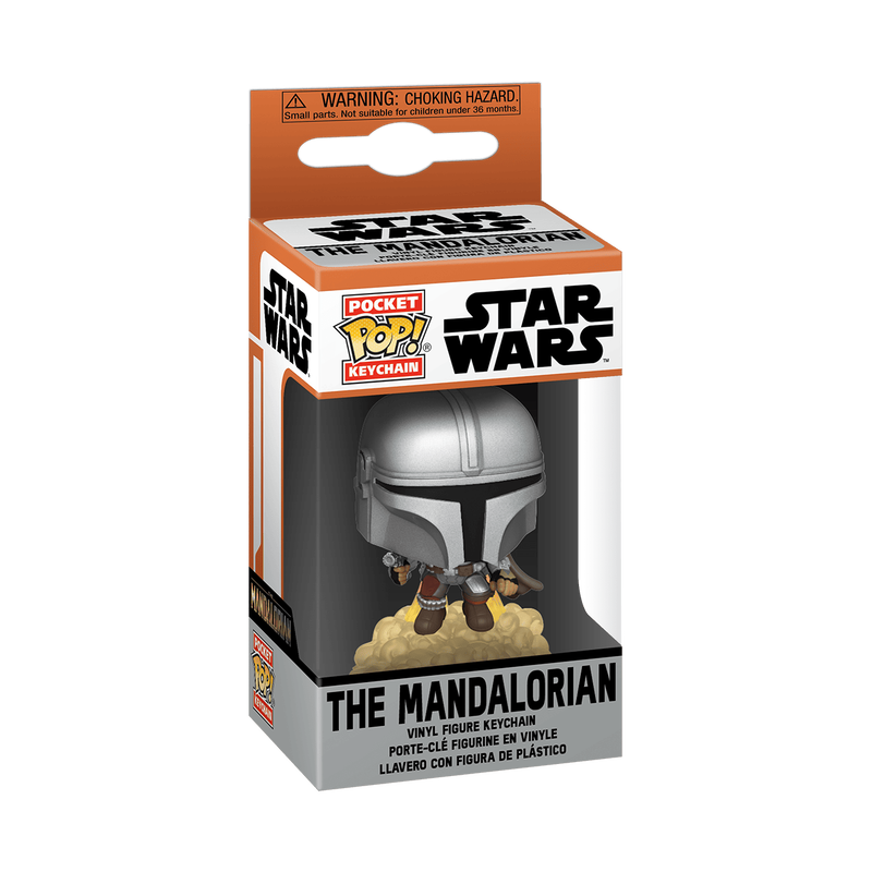 Funko Pop! Keychain Star Wars The Mandalorian with Blaster