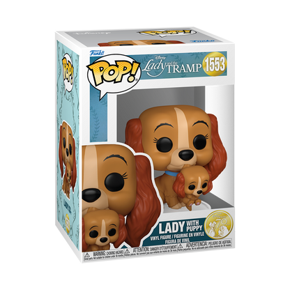 Funko Pop! Disney - Lady and the Tramp 70th Anniversary Lady with Puppy