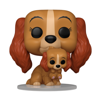 Funko Pop! Disney - Lady and the Tramp 70th Anniversary Lady with Puppy