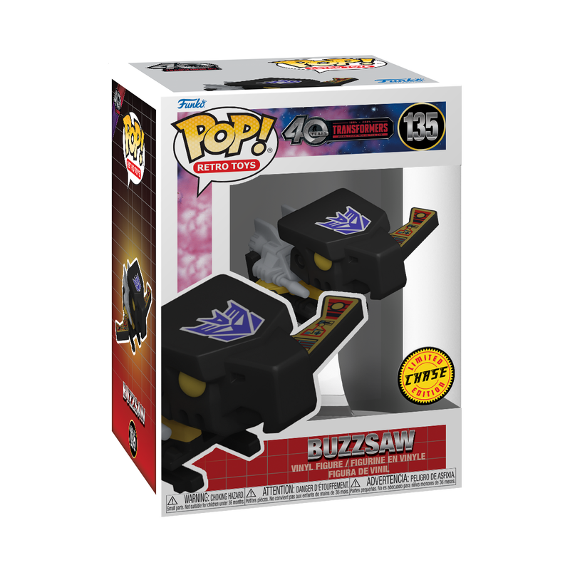 Funko Pop! Transformers Generation 1 - Buzzsaw CHASE