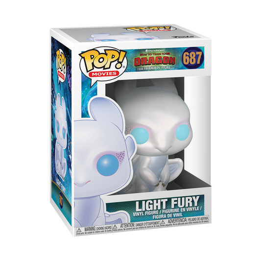 Funko Pop!  How to Train Your Dragon 3 - Light Fury