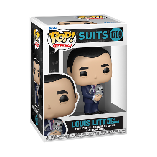 Funko Pop! Suits - Louis Litt with Mikado