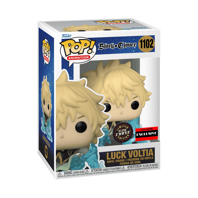 Funko Pop! Black Clover - Luck Voltia CHASE (AAA Anime)