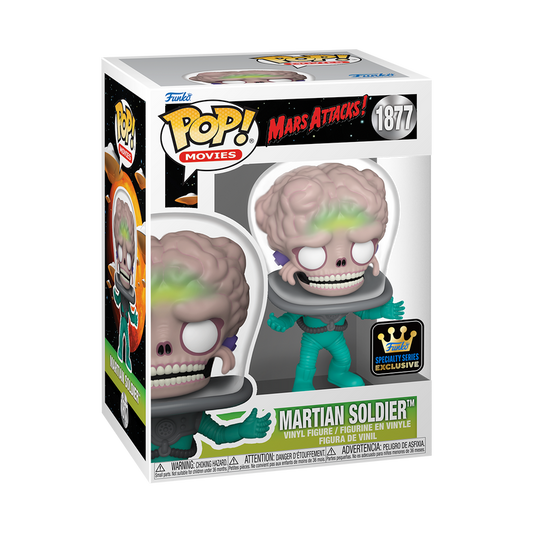 Funko Pop!  Mars Attacks - Martian Soldier (Specialty Series)