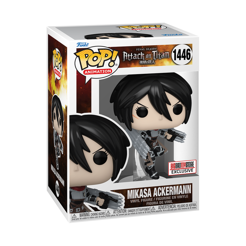 Funko Pop! Attack on Titan - Mikasa Ackermann Metallic (Big Bad Toy Store)