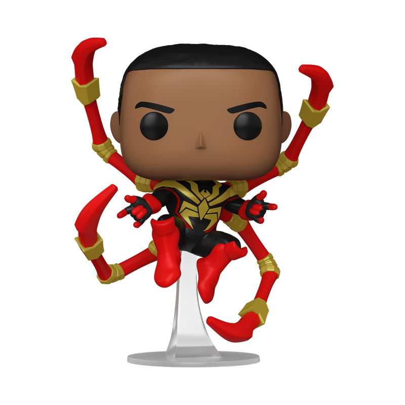 Funko Pop!  Marvel - Spider-Man Comics Miles Morales Iron Spider Chase