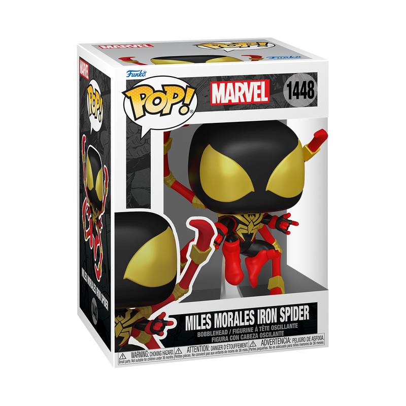 Funko Pop!  Marvel - Spider-Man Comics Miles Morales Iron Spider