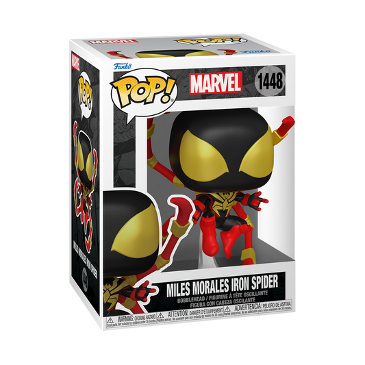 Funko Pop!  Marvel - Spider-Man Comics Miles Morales Iron Spider