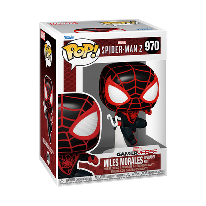 Funko Pop!  Marvel - Spider-Man 2 Miles Morales Upgraded Suit