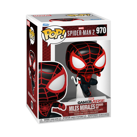 Funko Pop!  Marvel - Spider-Man 2 Miles Morales Upgraded Suit