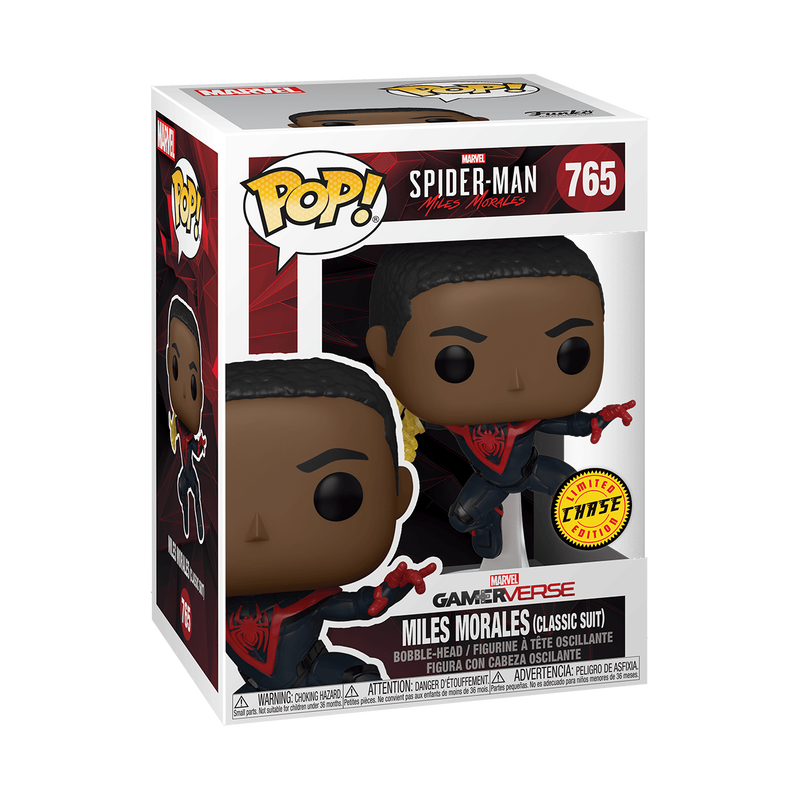 Funko Pop! Marvel - Spider-Man Miles In Classic Suit Chase