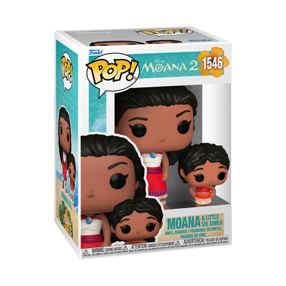 Funko Pop! Disney - Moana 2 Moana & Little Sis Simea