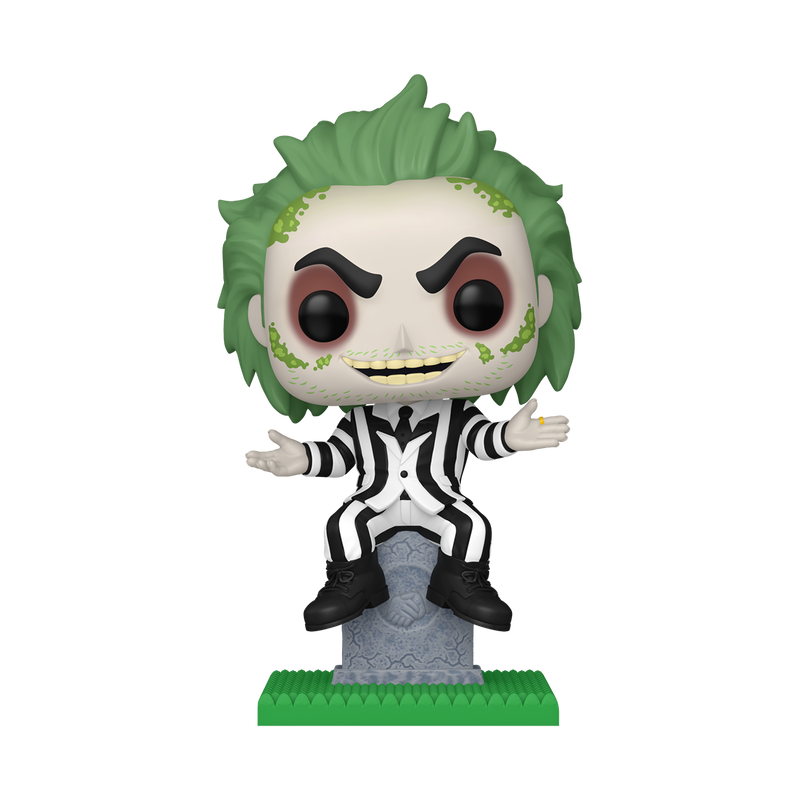 Funko Pop! PLUS Beetlejuice on Tombstone