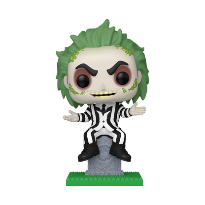 Funko Pop! PLUS Beetlejuice on Tombstone