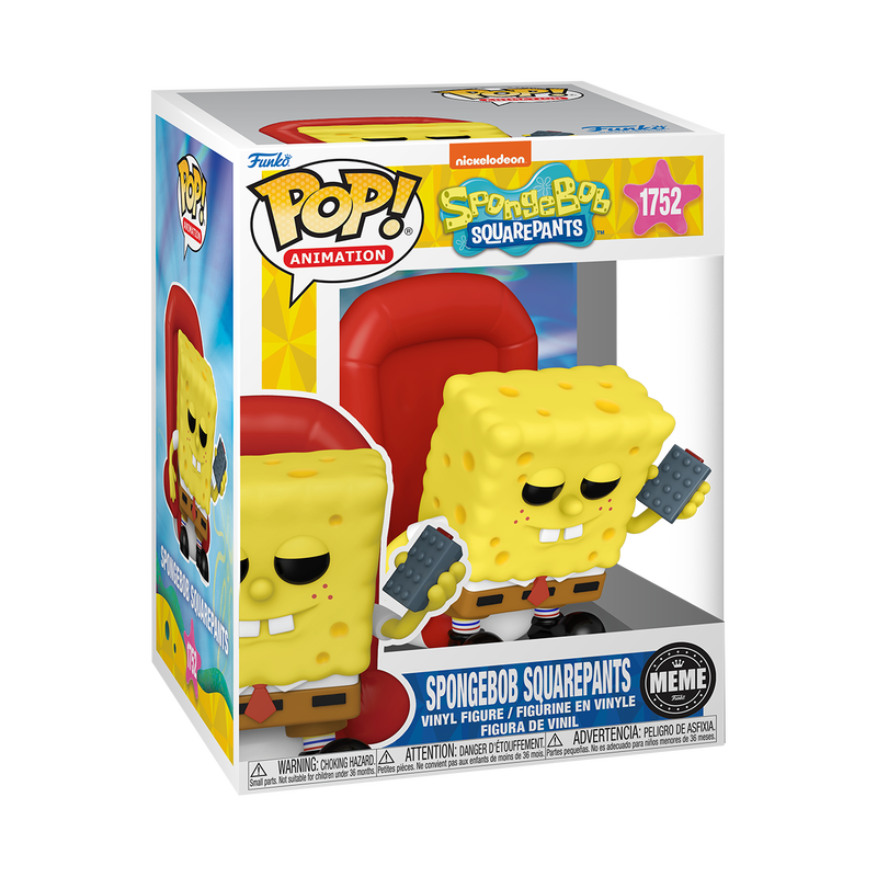 Funko Pop Premium! SpongeBob SquarePants (Ight Ima Head Out Meme)