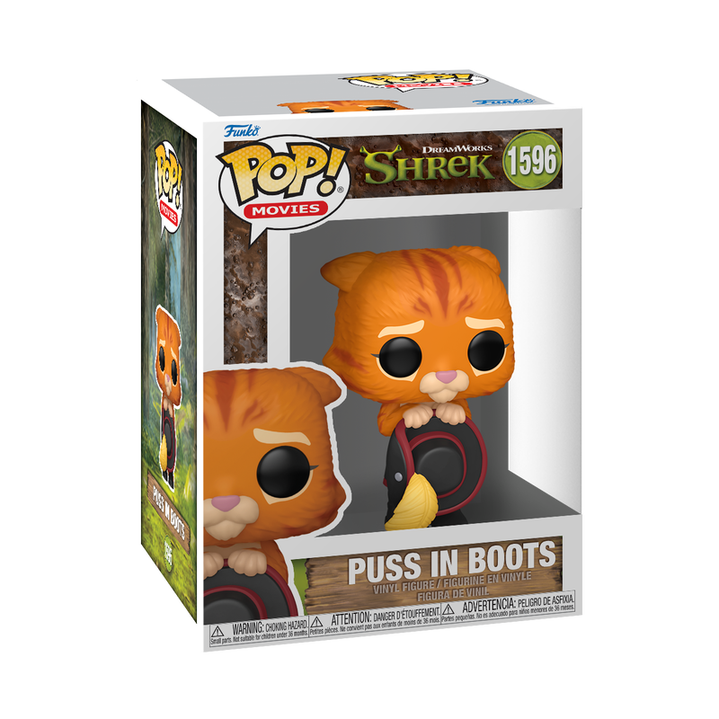 Funko Pop! Shrek DreamWorks 30th Anniversary - Puss in Boots with Hat