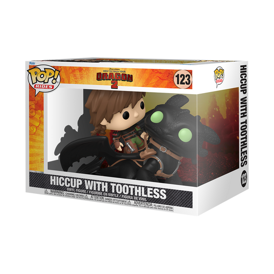 Funko Pop!  How to Train Your Dragon 2- Hiccup with Toothless Deluxe