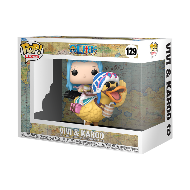 Funko Pop! One Piece - Vivi and Karoo Pop Ride