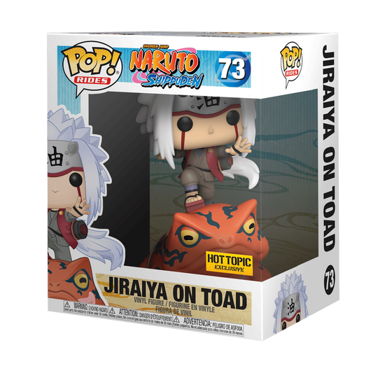 Funko Pop! Naruto Shippuden - Jiraiya on Toad (Hot Topic)